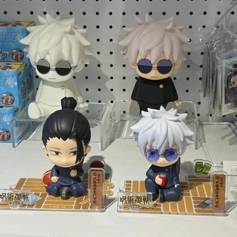 

Подлинная оригинальная 13 см Jujutsu Kaisen Satoru Gojo Geto Suguru, экшн-фигурка, модель аниме, настольное украшение, игрушка, подарки