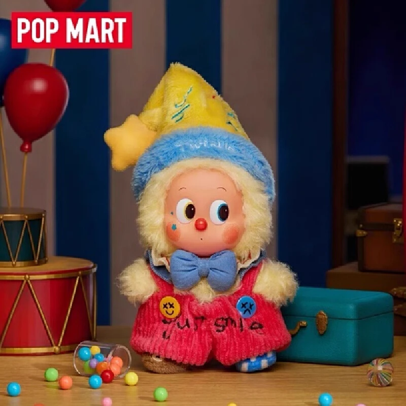 POPMART لماذا سلسلة جدية جدًا صندوق أعمى المعلقات عمل الشكل لطيف لهب مهرج الشكل هدايا الهالوين Dimmo Labubu صناديق أعمى