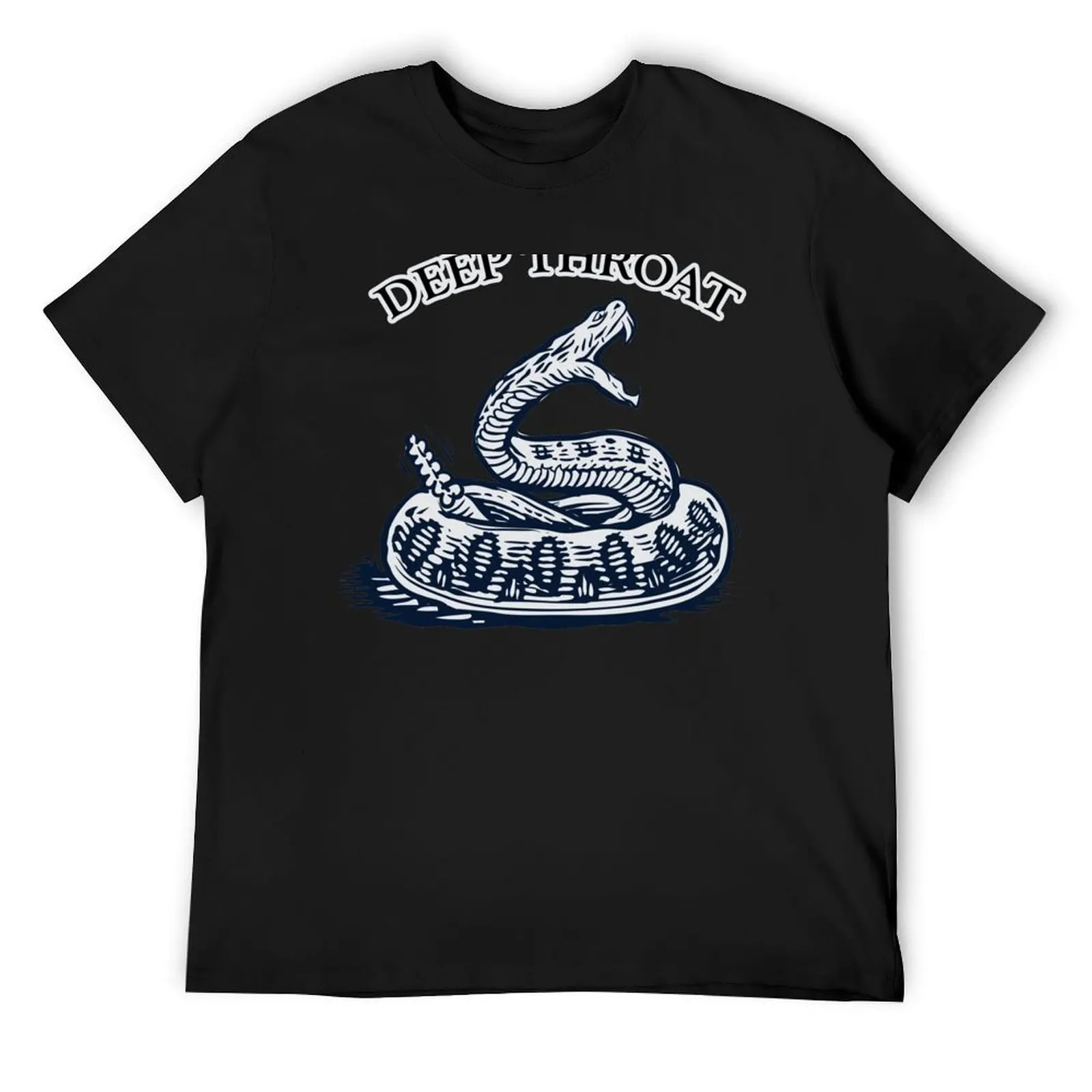 Deep Throat Rattlesnake E T-Shirt new edition cheap stuff Men's clothing