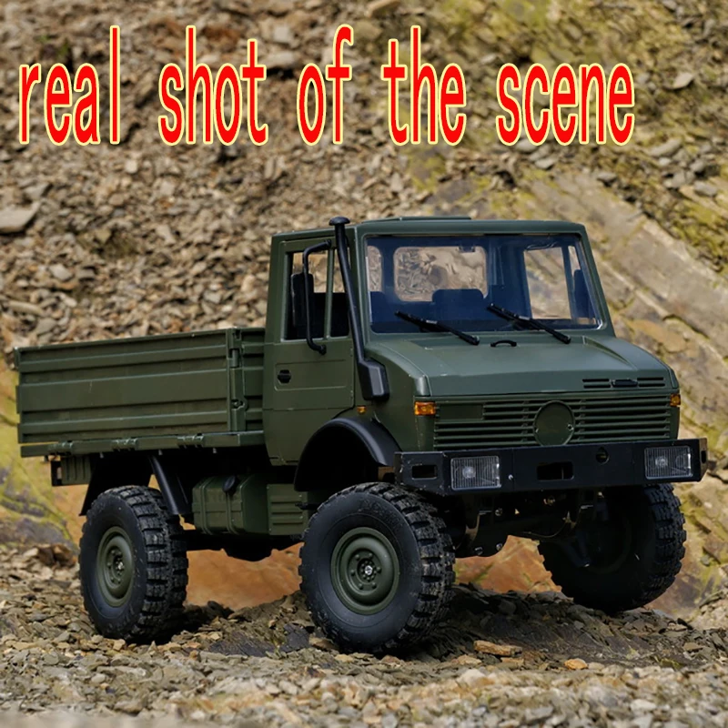 Remote Control Off-road Climbing 1:12 Unimog U1300 Simulation Multiple Batteries Toy Rc Car Model Upgrading Outdoor Toy Boy Gift