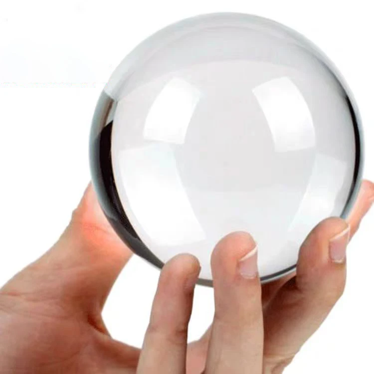 10/12/15/16/18/20~120mm Acryli Clear Glass Crystal Ball Deck Figurines Decor Solid Clear Crystal Balls Photography Accessories