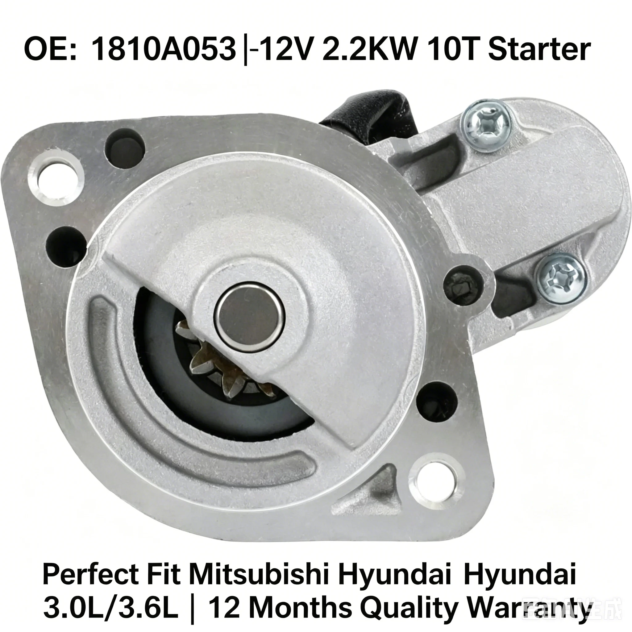 

12V 2.2KW 10T CW Starter Motor OE#1810A053 Replace MD312858 for L200 Triton Pajero Sport L300 2.5L 4D56 Diesel Engine