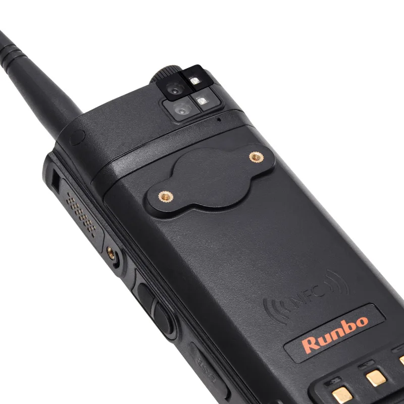 UNIWA RUNBO E81 هاتف ذكي قوي بتقنية الجيل الرابع DMR UHF VHF لاسلكي تخاطب 4 جيجابايت 64 جيجابايت راديو رقمي PTT كاميرا 13 ميجابكسل نظام أندرويد 8.1 NFC لتحديد المواقع