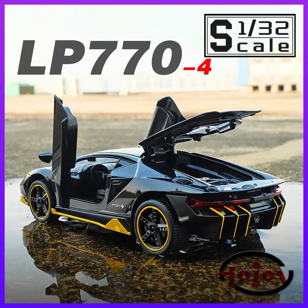 

【Clearance】Scale 1/32 Lp770-4 Lp750-4 Metal Diecast Alloy Toys Cars Model For Boys Children Kids Toys Vehicle Hobbies Collection