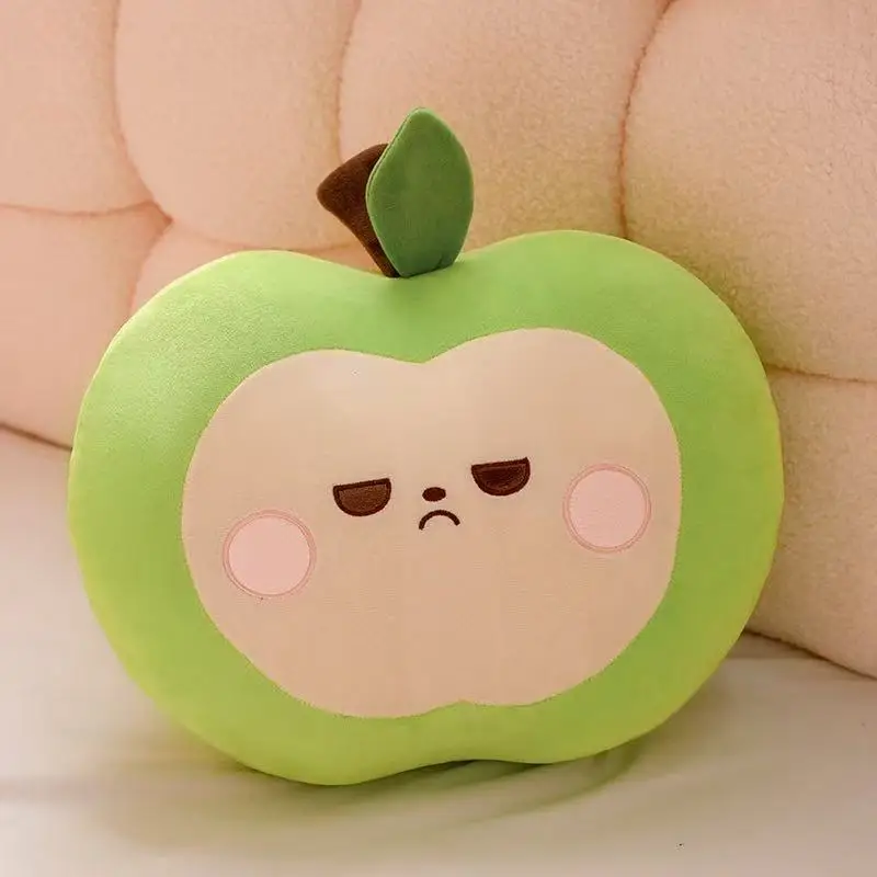 10/20/30 cm Spaß Simulation Apple Puppe Plüsch Spielzeug Handgemachte Puppe Cartoon Anime Nette Kissen Kissen Hause dekoration Kinder Geburt