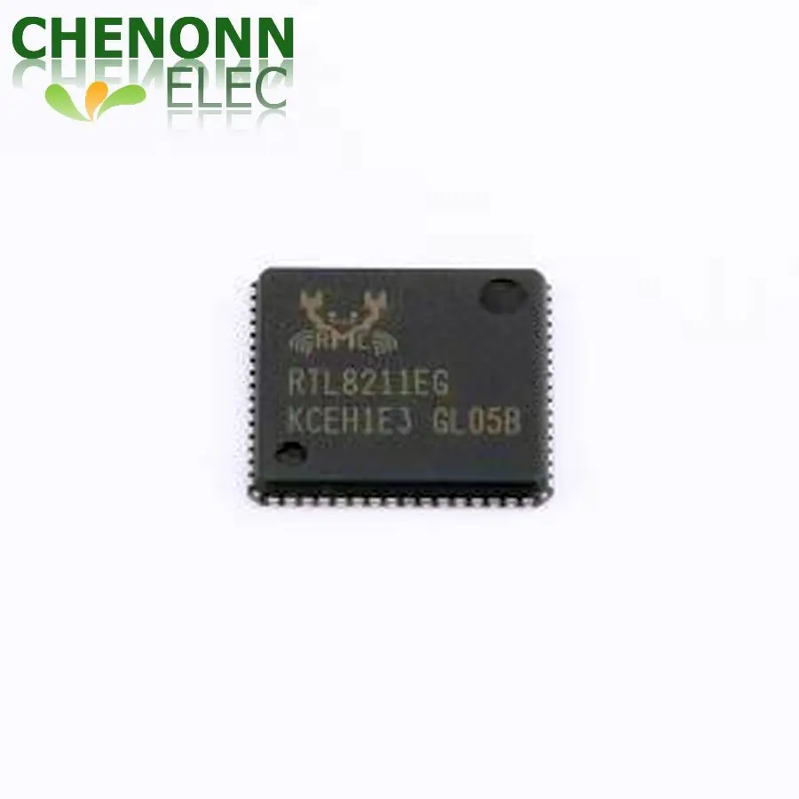 2PCS/LOT RTL8211EG-VB-CG (Interface ICs)