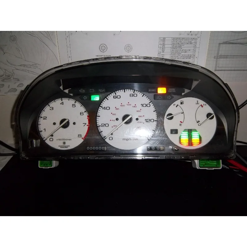 High brightness battery display board with 10 segment LED light column display (passive) voltage and capacity measurement