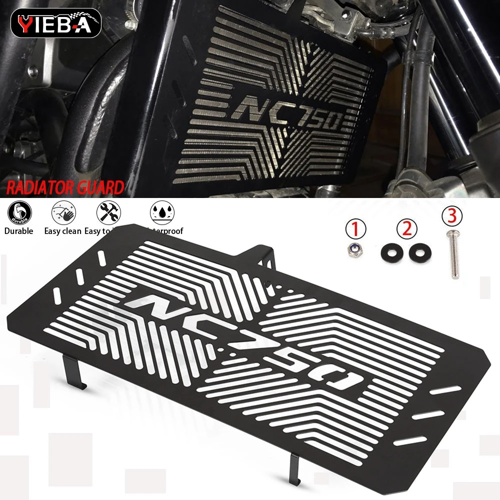 

FOR HONDA NC750X NC750S 2014 2015 2016 2017 2018 2019-2025 NC 750 S X Motorcycle Radiator Grille Guard Protetor Cover Protection
