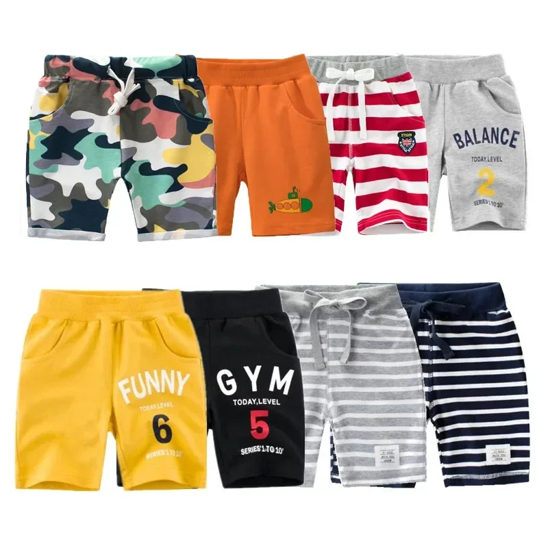 2023 Nieuwe Mode Zomer Kinderen Katoenen Shorts Voor Jongens Camouflage Peuter Broek Kids Strand Korte Baby Meisjes Casual Sport Broek