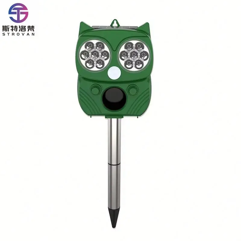 Outdoor Solar Animal Repeller Smart Bird Rodent Repeller