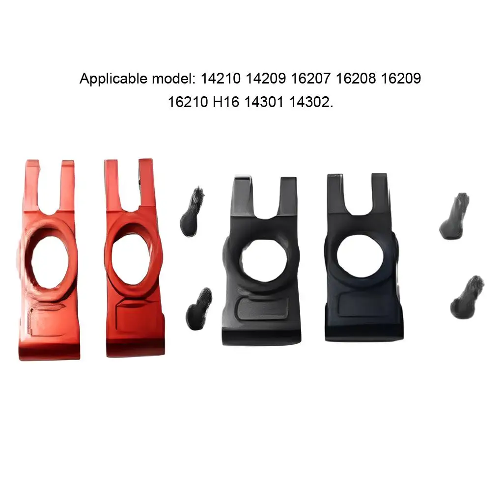 

2pack/lot Aluminum Alloy Rear Hub Carrier For 1/14 MJX Hyper Go 14209 14210 1/14 MJX Hyper Go 14209