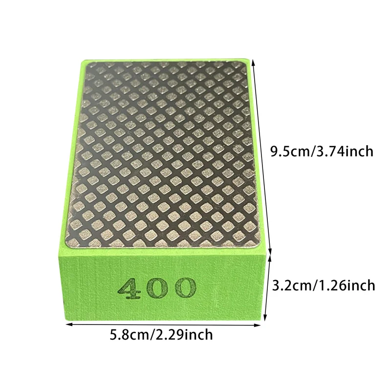 Tamponi per lucidatura a mano diamantati Tamponi per molatura abrasiva per piastrelle in vetro Pietra Marmo Ceramica Abrasivo Disco abrasivo Strumenti per lucidare