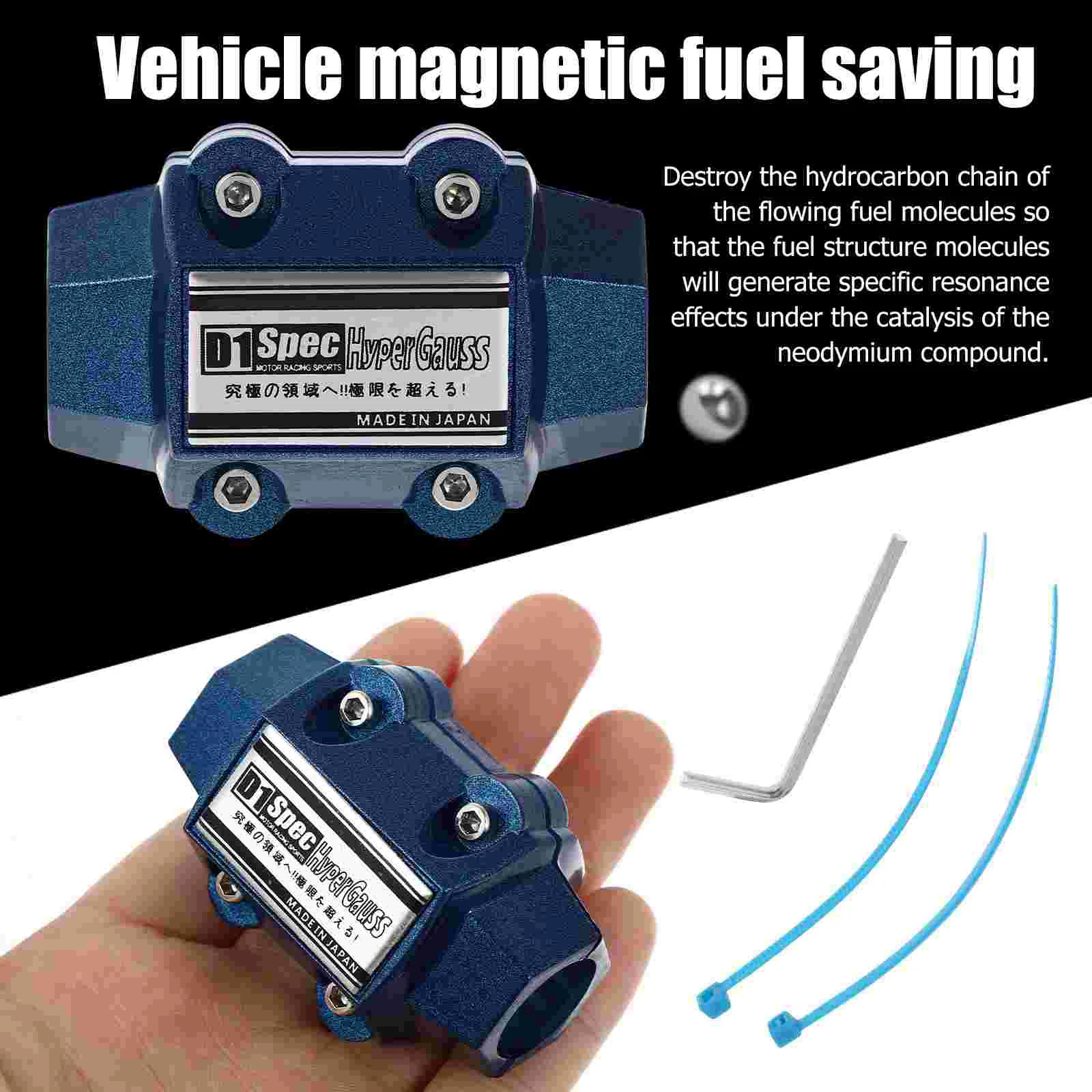 Économiseur magnétique d\'économie de carburant, dispositif d\'économie de carburant, véhicule de voiture