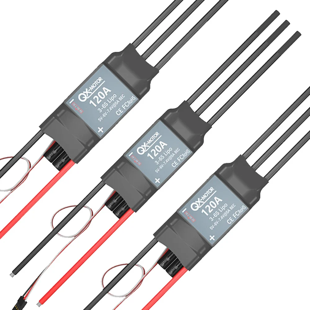 UniFlyQX-MOTOR 6s 120A ESC Brushless With 5A BEC Electronic Speed Controller