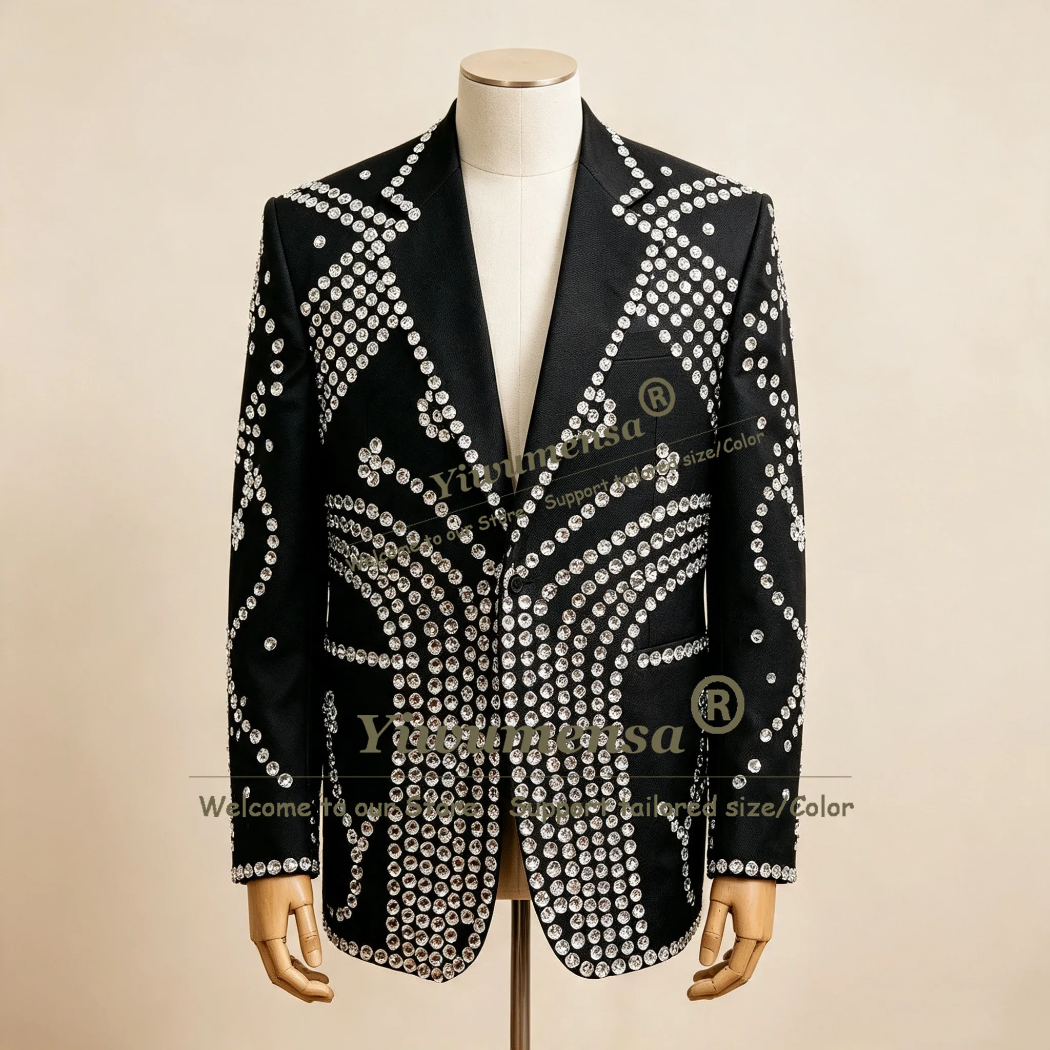Ternos masculinos com pedraria - Men Formal Wear Wedding avaliação e preço