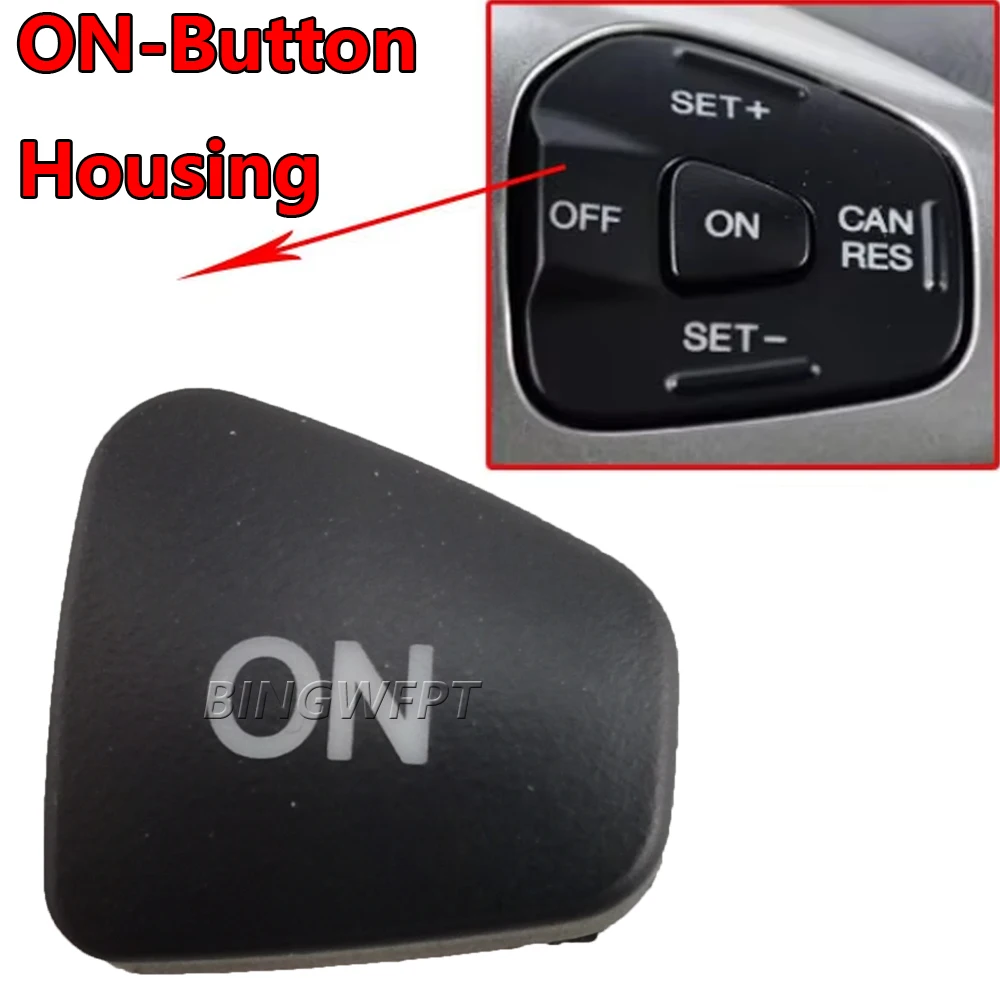 Car Audio Volume Steering Wheel Button Cruise Control Switch M ON Button For Ford Escort Fiesta MK7 MK8 ST Ecosport 2013 - 2015