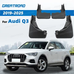 For Audi Q3 2019 2020 2021 2022 2023 2024 2025 Fender Mudflaps Splash Guards Mudguards Mud Flaps car Accessories