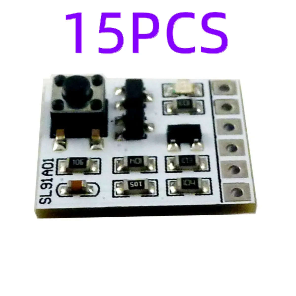 SL91A01 DC 5V 12V 2A Bistable self-locking switch Module LED Relay touch electronic board