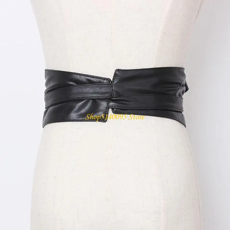 DXAE – ceinture large en PU, durabilité, réglage facile taille, Look élégant