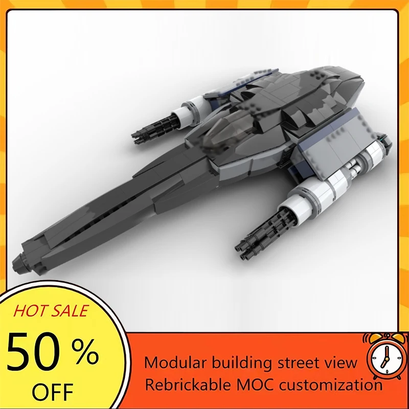 

Набор для сборки космического корабля из 576 деталей: популярная модель из фильма «Звездные войны», модульный конструктор, технологичный подарок, праздничный набор для детей