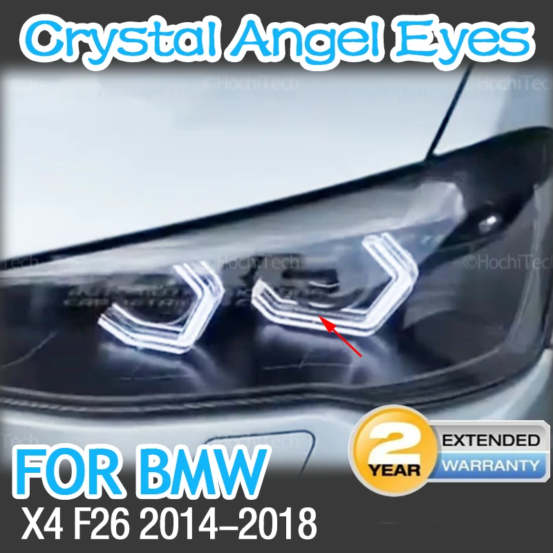 

for BMW X4 F26 2014-2018 xDrive20i xDrive28i xDrive35i M40i Ultra Bright M4 style Daytime Angel Eye Light