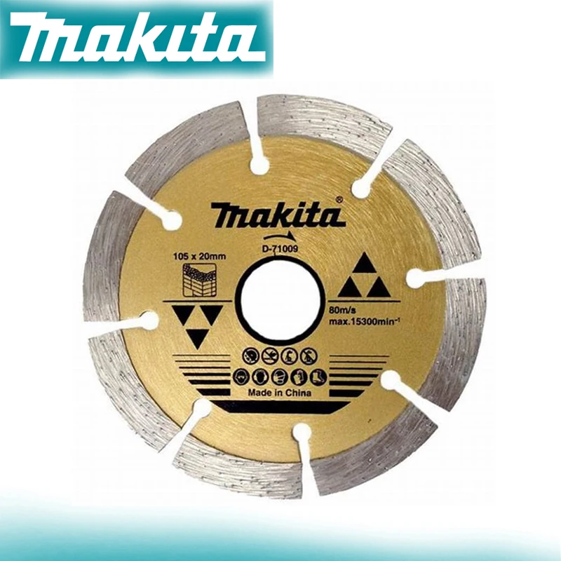 Makita D-71009 Diamond Cutting Disc For Concrete/Stone 4 In High Hardness Fast Power Tool Accessories