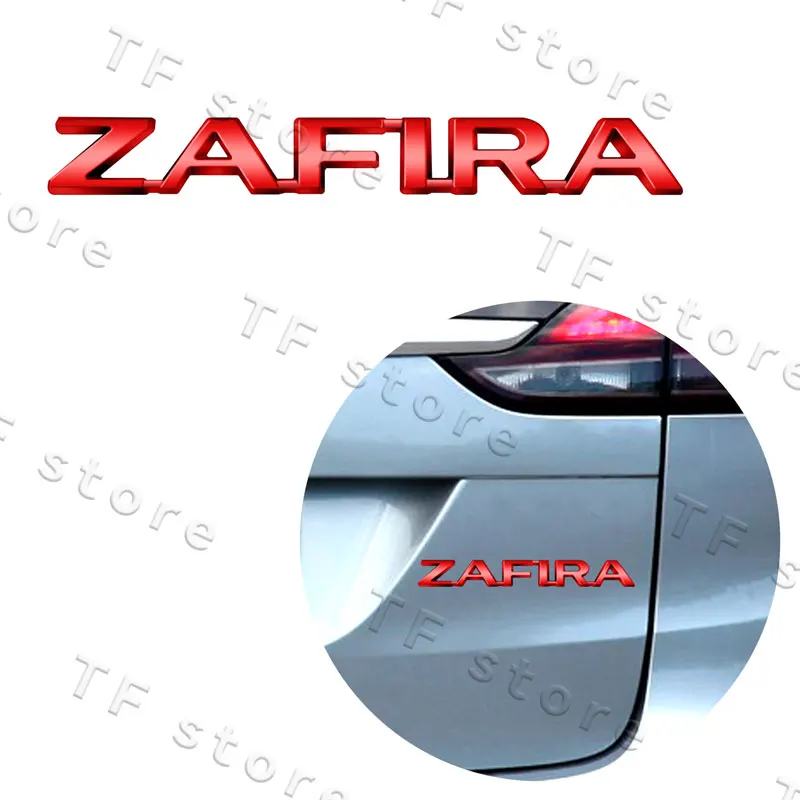 3D Chrome Metal Car Rear Trunk Fender Side Emblem Sticker For Opel ASTRA 1.6 Zafira Logo H G Corsa Astra Antara Accessories