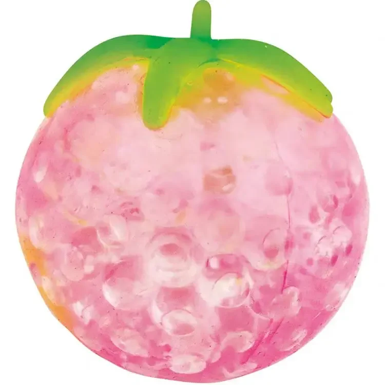 ของแท้ Action Figure ผลไม้บีบเพลงบรรเทา Venting ของเล่นสตรอเบอร์รี่องุ่นแตงโมสีส้ม Gacha รุ่น