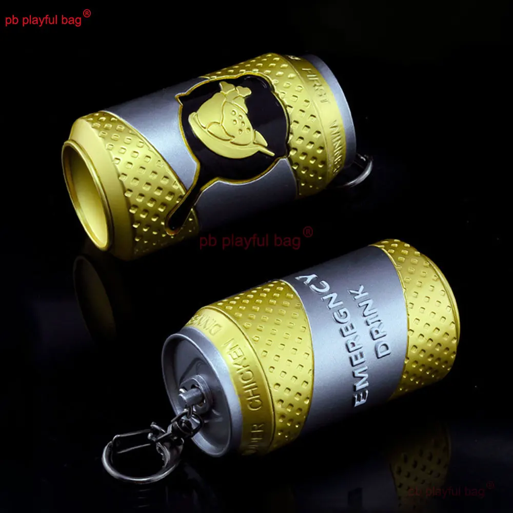 Joyería colgante hebilla colgante 7cm bebida energética aleación modelo llavero figuras de acción coleccionables juguetes para niños regalos de cumpleaños ZG418