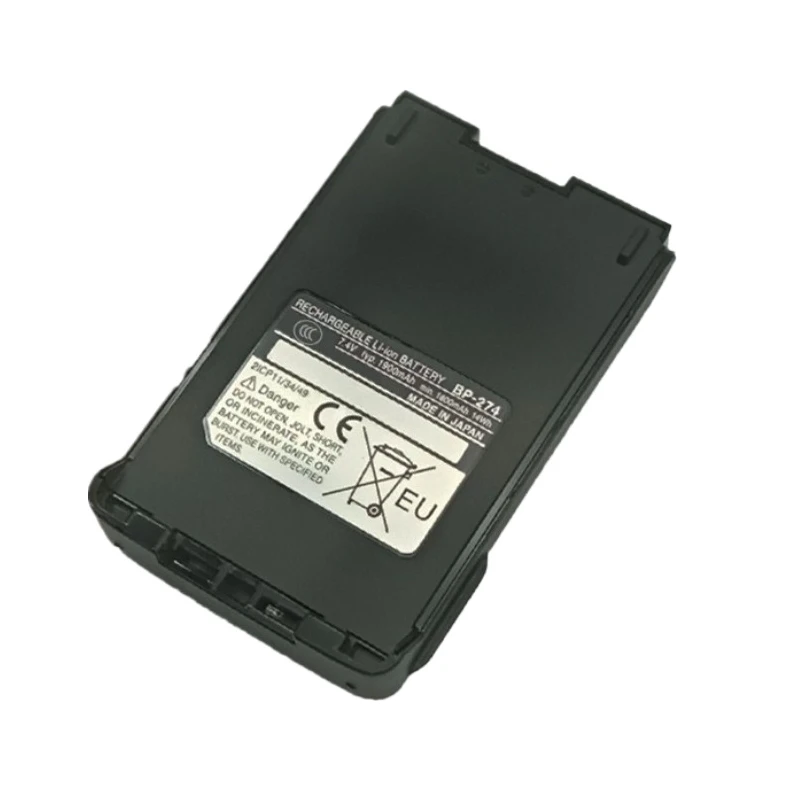 High Quality BP-227 Two-Way Radio Battery 7.4V 1900mAh for Icom IC-F88 IC-V80 IC-V85 IC-E85 IC-F50 F50V F51 IC-F60 IC-M88