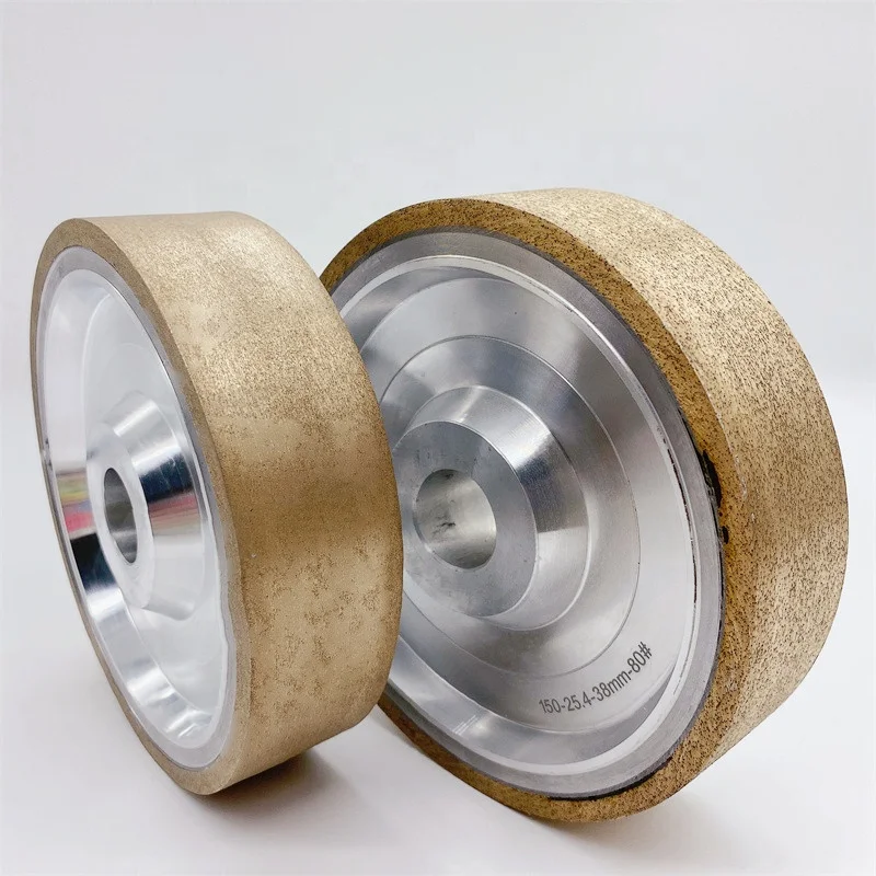 Strong manufacturer aluminum bond sintered diamond grinding wheel for glass stone grinding and polishing