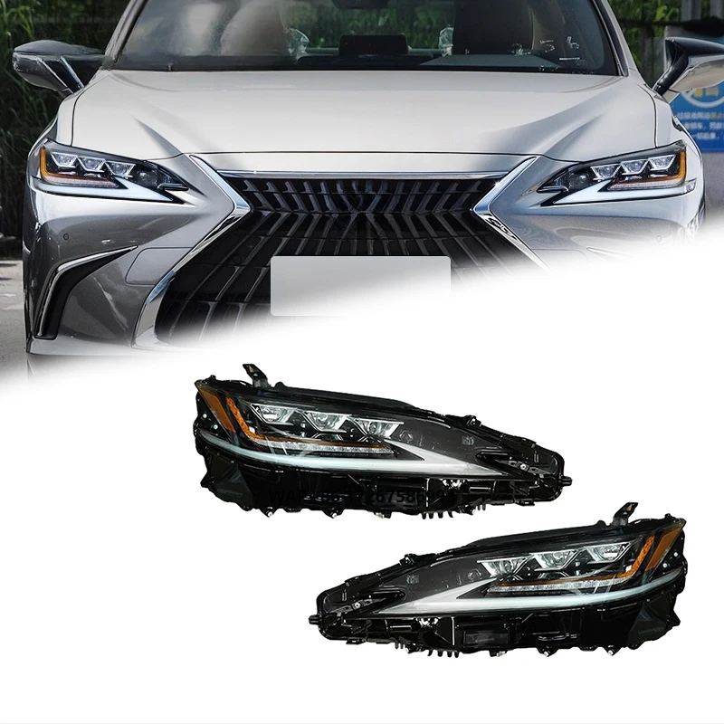 

FT Car Lights for Lexus ES ES350 ES200 Headlights 2018-2023 LED Projetor Headlamp Daytime Running Light Automotive Accessories