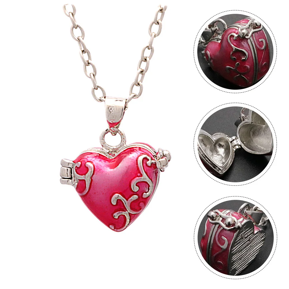 

Pendant Ashes Necklace Memorial Necklaces for Copper Cremation Jewelry Pet Urns Dogs