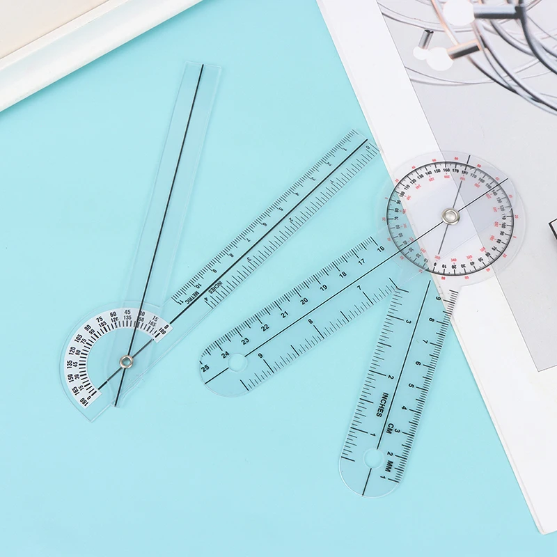 6/8Inch Goniometer Medical Joint Ruler Calibrated Orthopedics Angle Rule Spinal Finger Angle Ruler Protractor