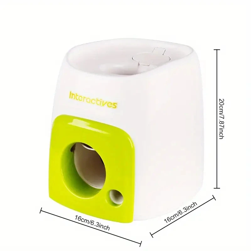 1pc Interactive Dog Toy - Smart Pet Food Reward Dispenser & IQ Training Machine - No Batteries Required