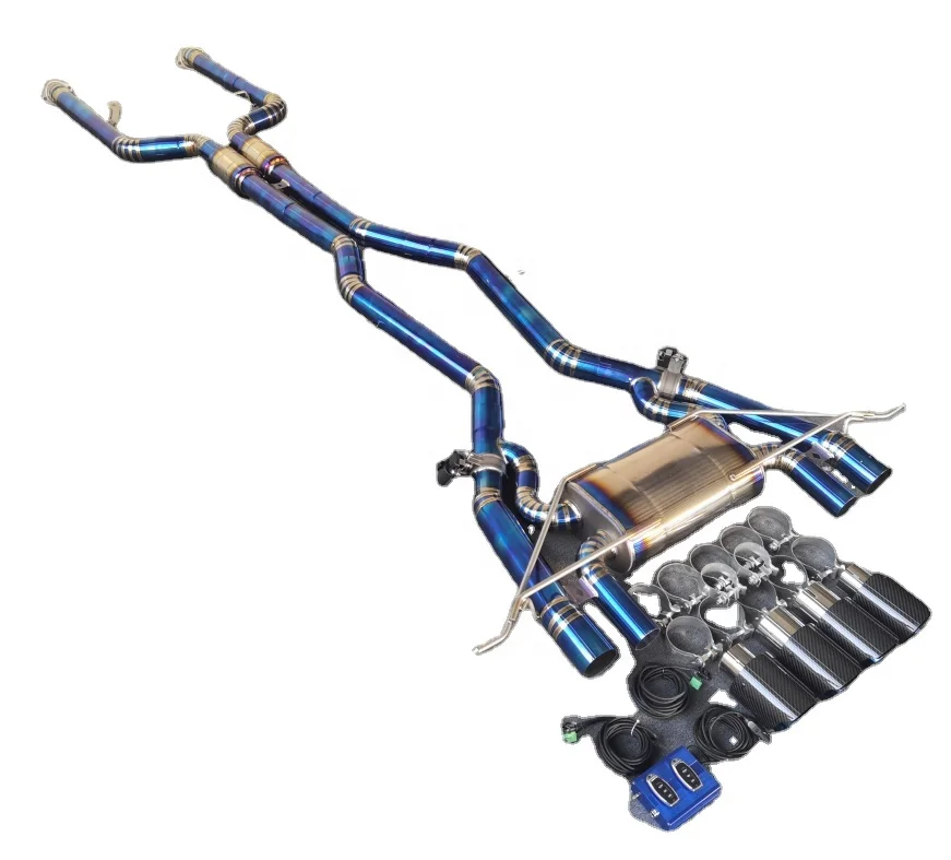 

High Performance 304 SS Or Titanium Alloy Exhaust Catback For BMW M3 M4 G80 G82 S58