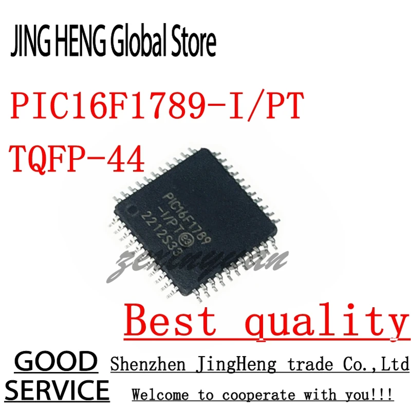 

10Pcs PIC16F1789-I/PT TQFP44 16F1789 IC MCU 8BIT 28KB FLASH TQFP44 Microcontroller