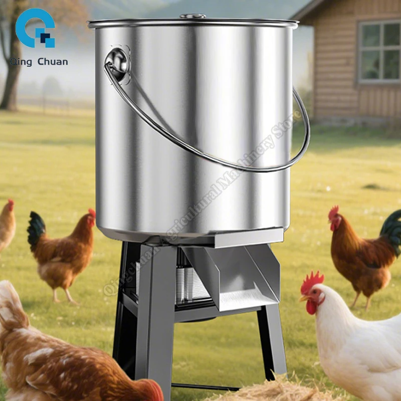 1800W Grass and Vegetable Crusher Farming Barnyard 1000kg/hour Vegetable Shredders Feed Chickens Ducks Geese Shredders