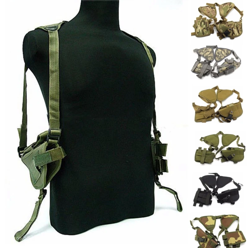 Tactical Gun Holster Underarm Hidden Shoulder Military Universal Left Right Hand Hunting Holster Gun Accessories 2024 New