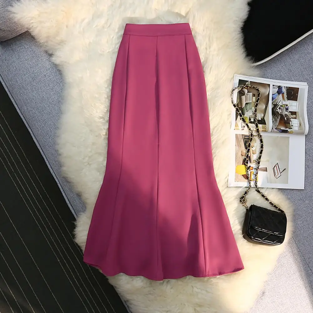 

Pairing with Suspender Tops Elegant High Waist Mermaid Skirt for Women Vintage Office Lady Pencil Skirt for Spring for Different