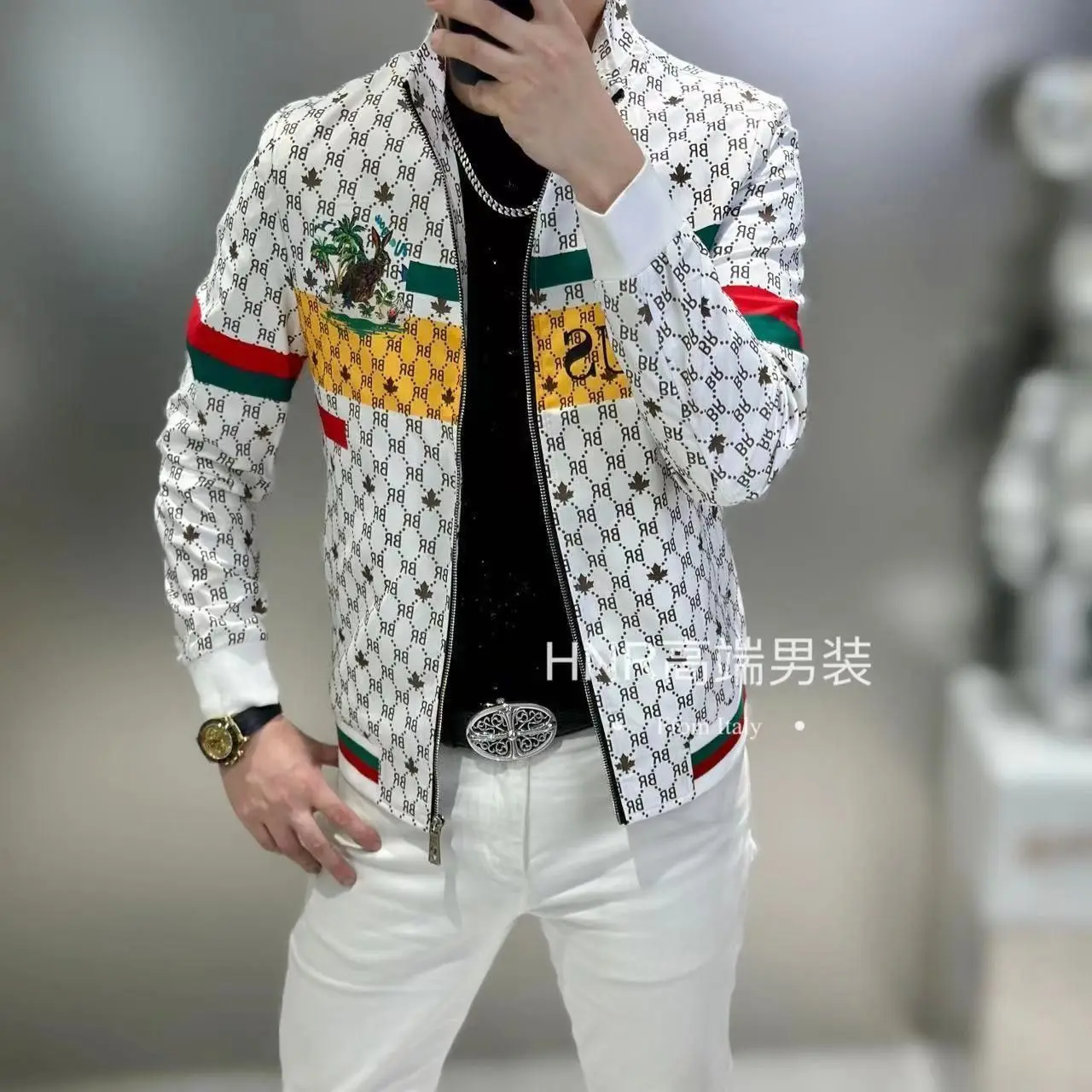 Light Luxury High-end Autumn and Winter New Men's Jackets High-end Jackets