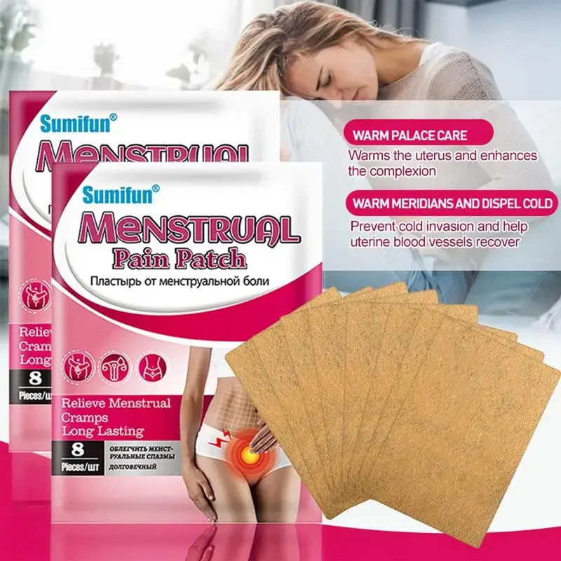 Warm Body Stickers for Menstrual Period Heating Uterus External Body Patch Heating Warm Uterus Paste Health Care for Women