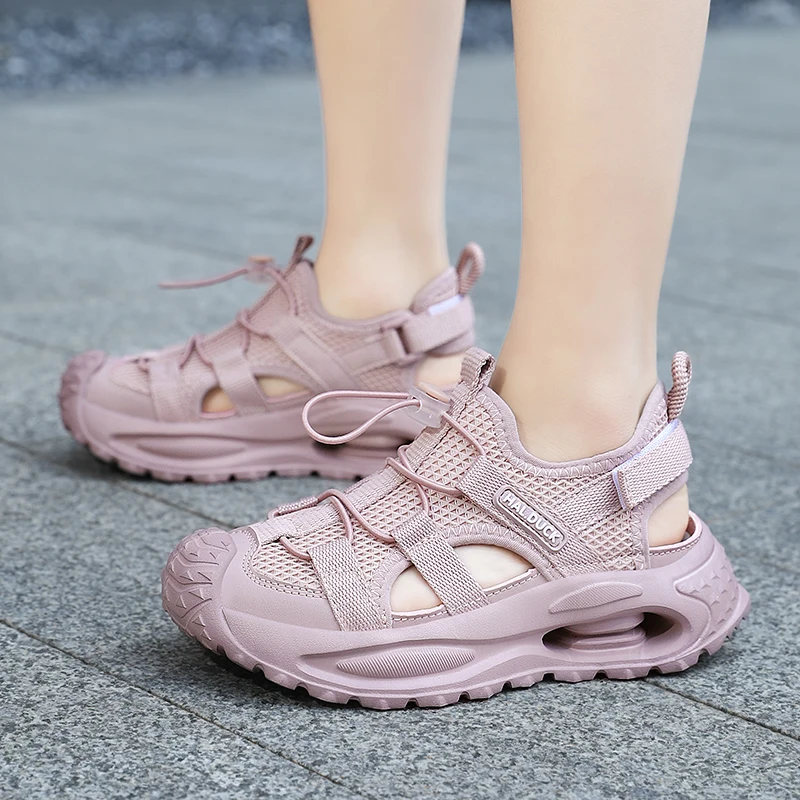 

Summer Kids Closed Toe Outdoor Sandals Athletic Water Shoes 2026 Boys Girls Sports Sandals Sandals Child Pool Beach Sandals