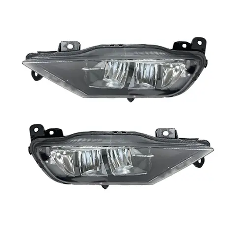 볼보 XC60 XC90 S90 V90 용 왼쪽 및 오른쪽 안개 램프 쌍 2016 2017 2018 2019 2020 2021 앞 범퍼 안티 안개등 31434666 31434667