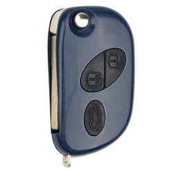 dahai Flip Remote Car Key Shell Case Fob 3 Button for Maserati Quattroporte,GranTurismo 2005-2011 FCC ID: RX2TRF937