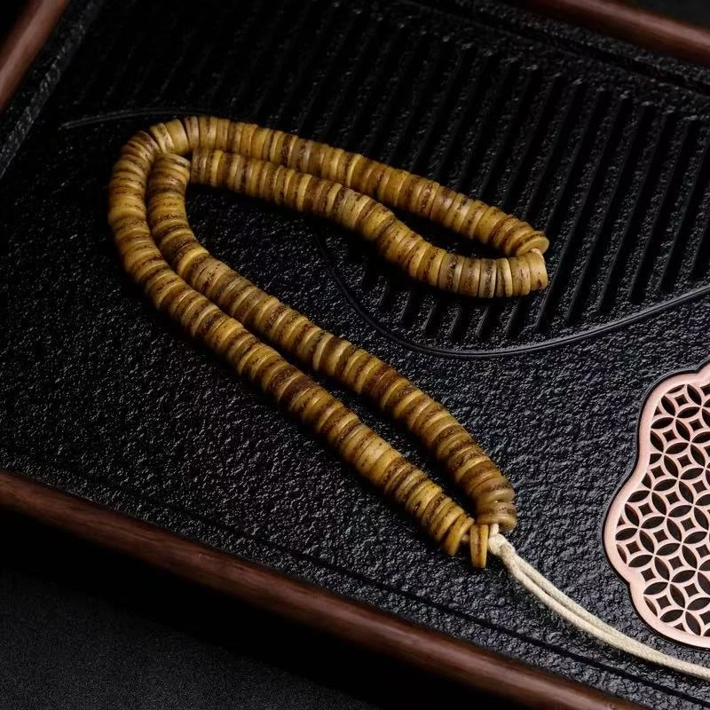 Tibetan- yak bone Buddhist bead bracelet 108 beads ethnic style hand-held jewelry