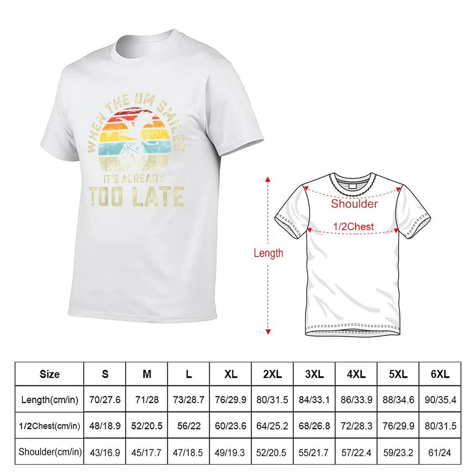 When The DM Smiles It's Already Too Late T-Shirt essential t shirt printed t shirts for man T-Shirt