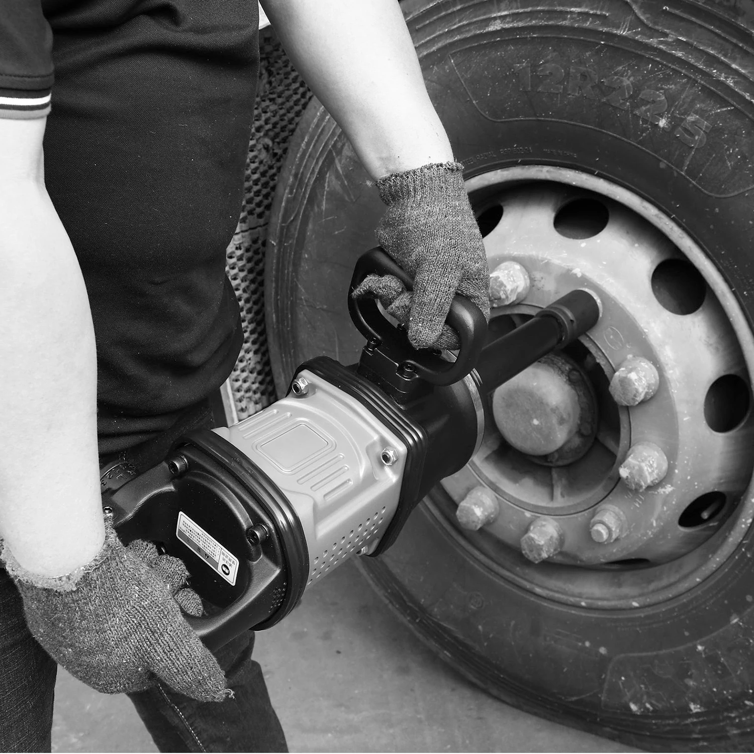 High Quality Large Torque Heavy Duty Pneumatic Air Impact Wrench Impact 1 Inch Tools For Bus