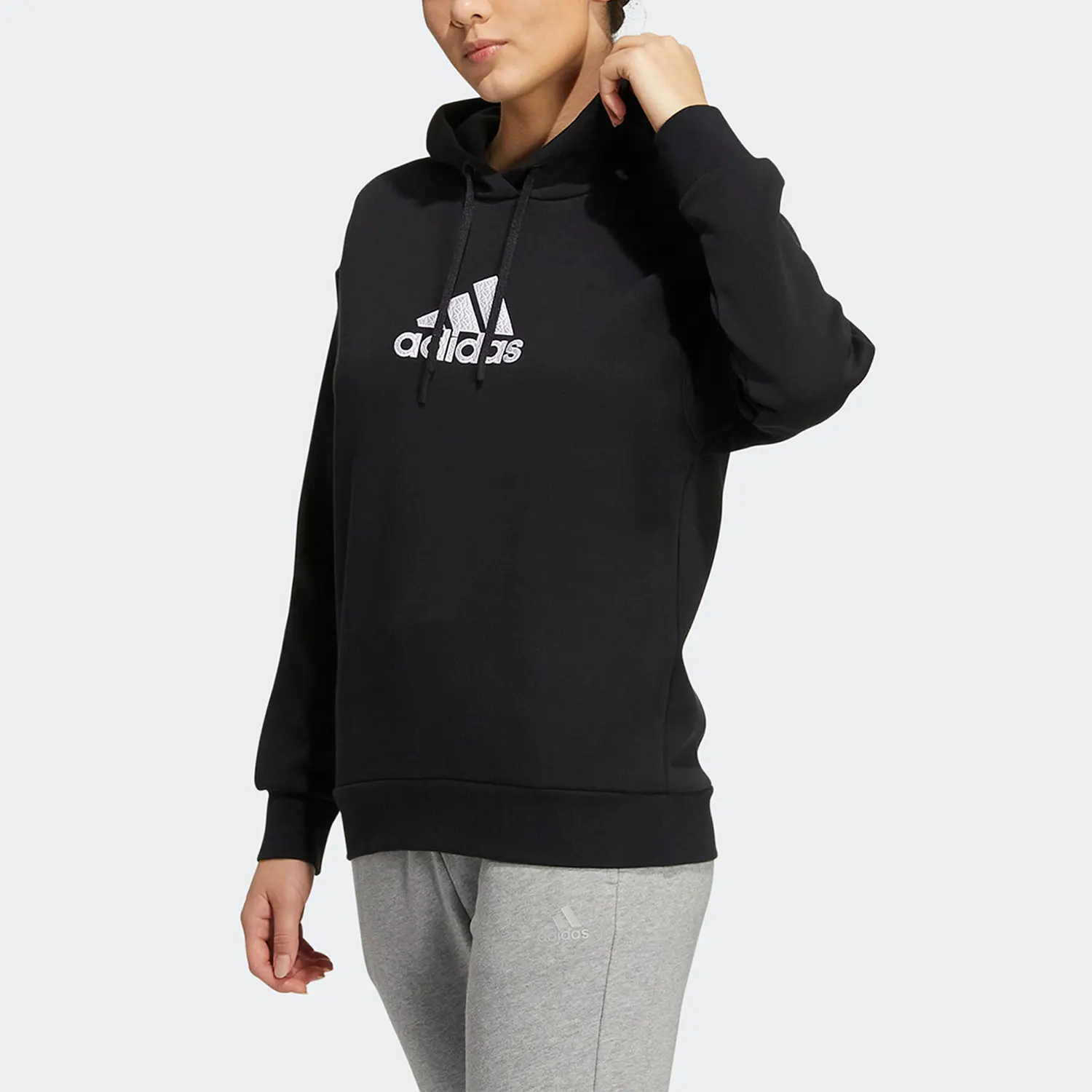 

Adidas настоящая новая женская повседневная спортивная толстовка с капюшоном HM7069