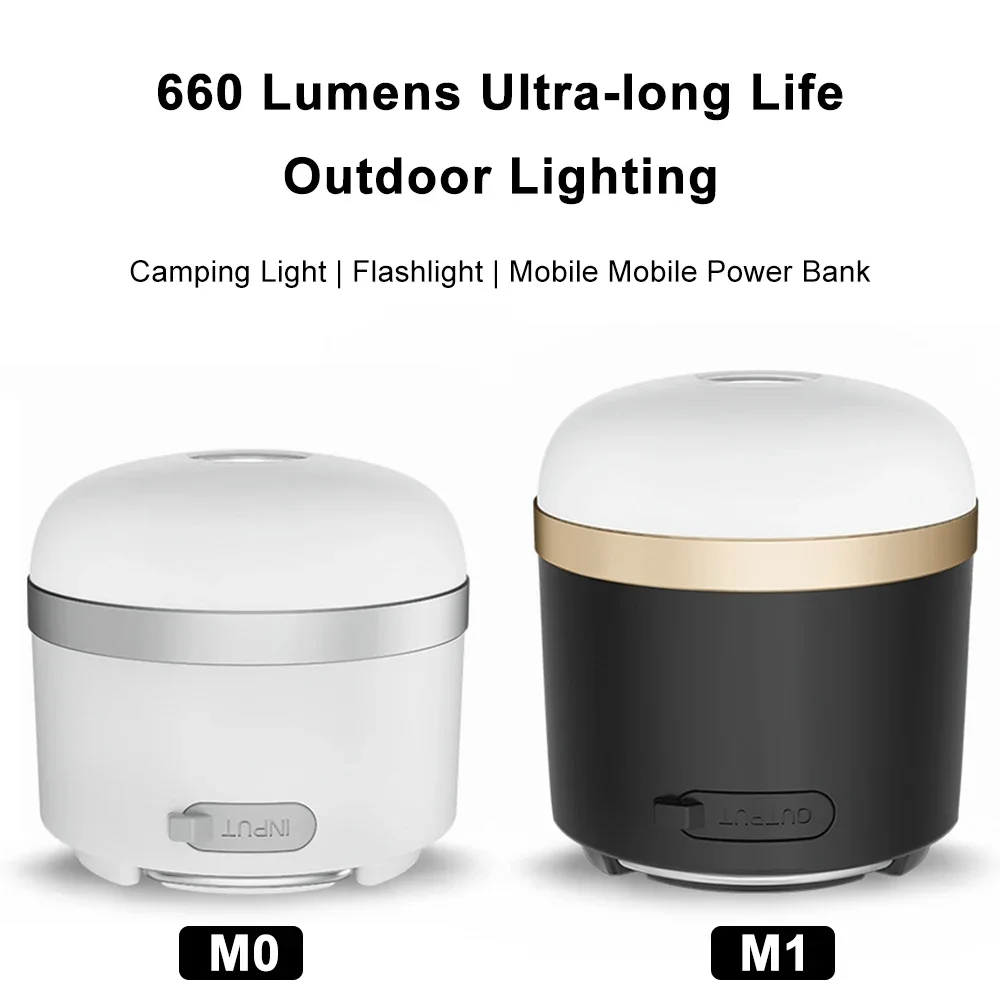 Luz multifuncional para acampar al aire libre, impermeable IP65, recargable, portátil, linterna, lámpara de tienda, luces de emergencia